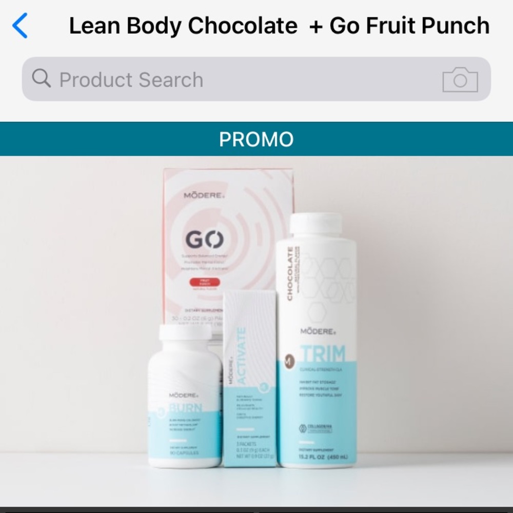 Modere health products